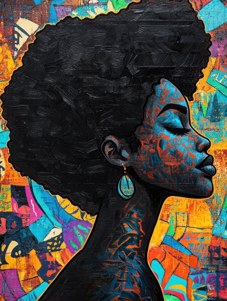 Afro Girl 58