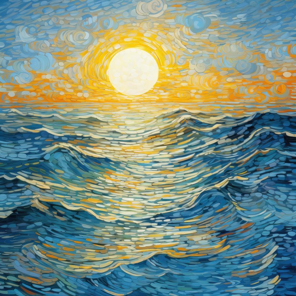 Sunset Over The Ocean 8