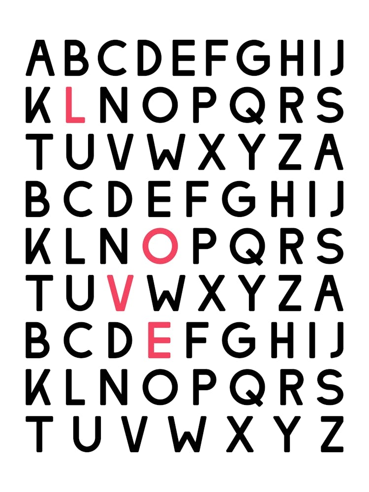 Love Alphabet