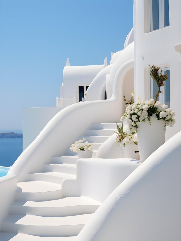 A House In Santorini