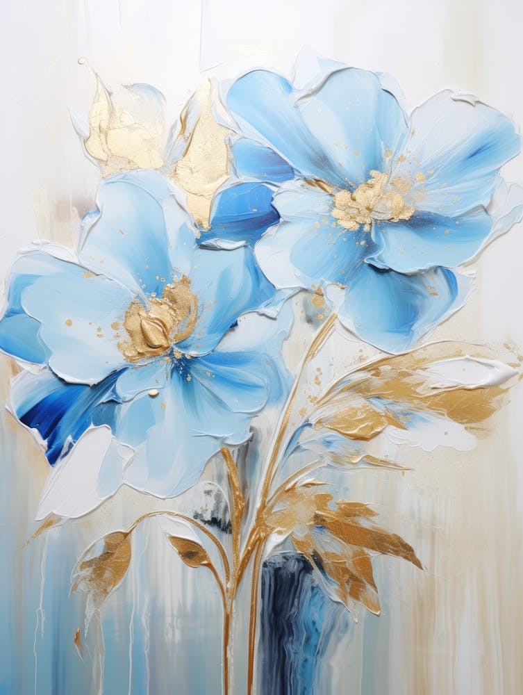 Blue Flowers 15