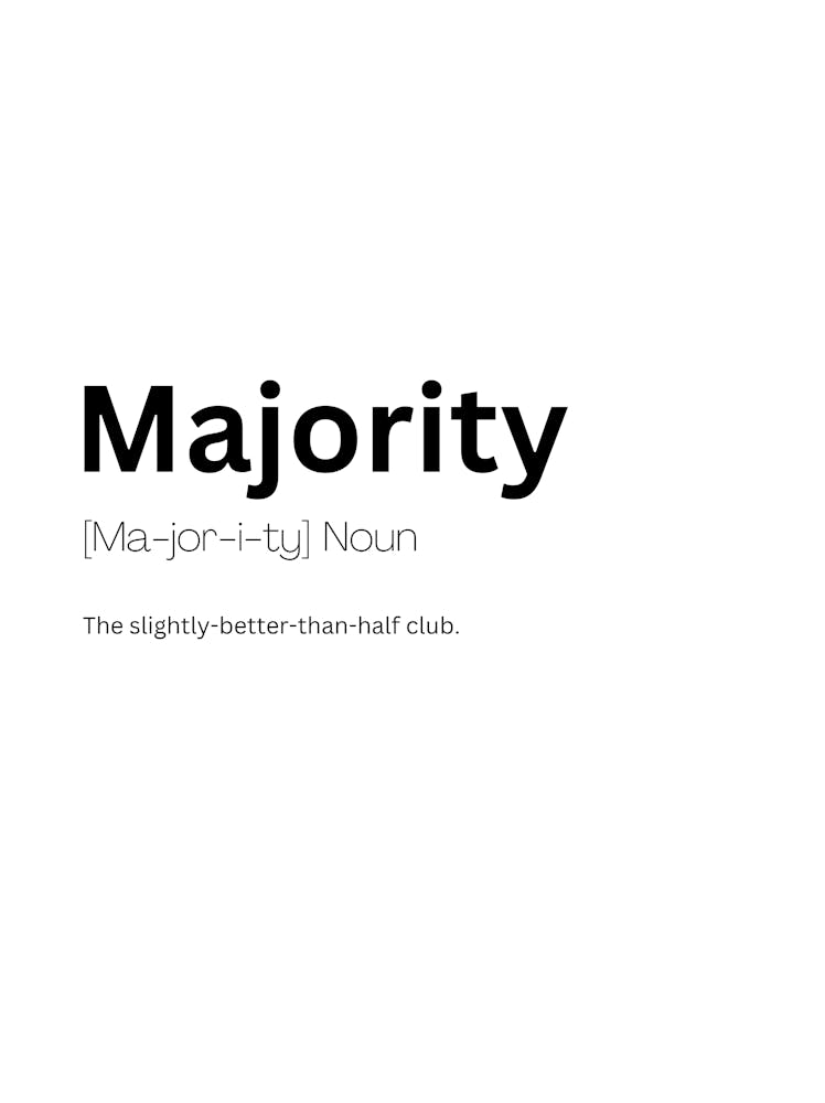 Majority Definition Meaning