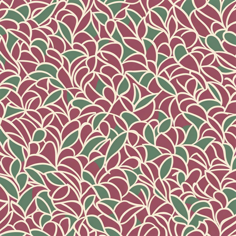Abstract Floral Pattern, A Seamless Pattern, Flat Art, 160