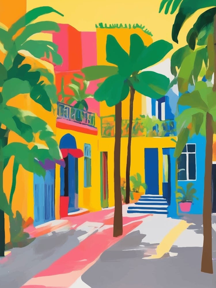 Palm Trees In Miami