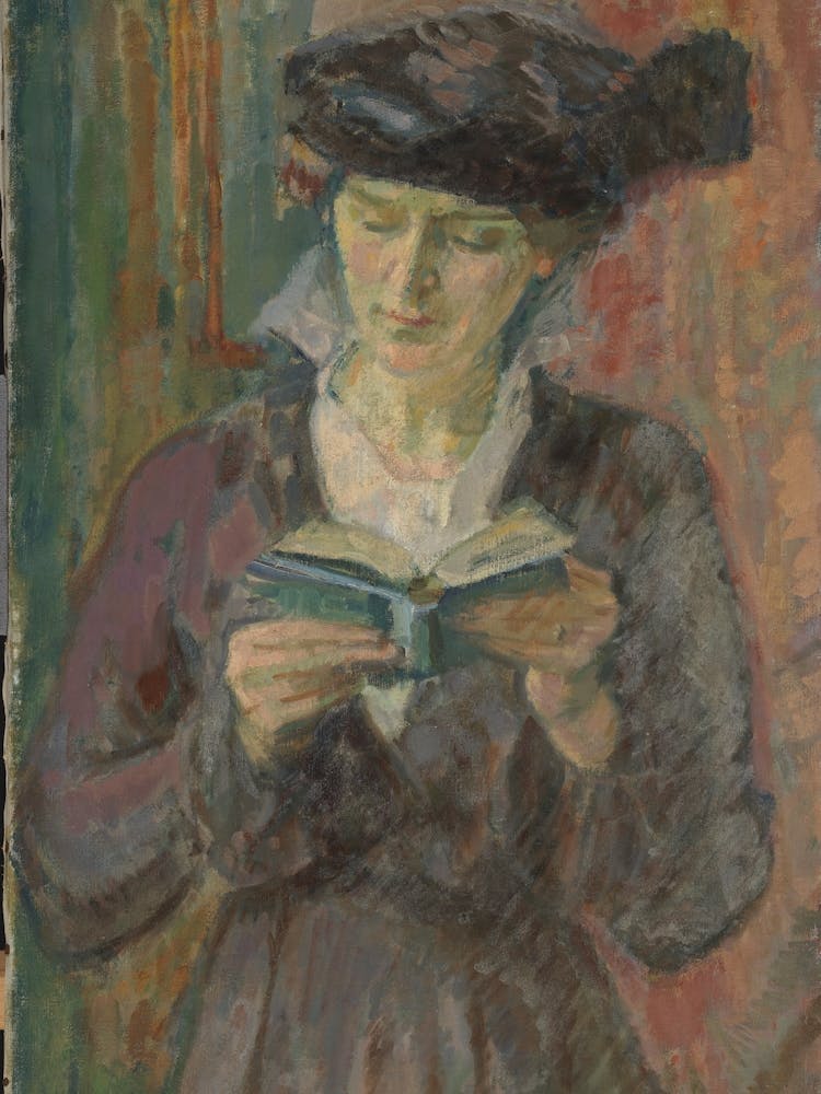 Mrs, Anni Lagerborg,1914, By Magnus Enckell