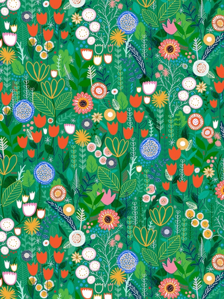 Mary's Garden - Green