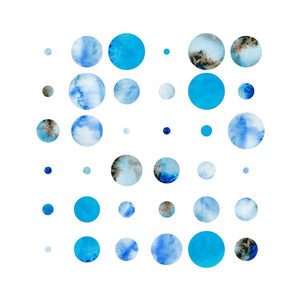 Codigo Blue White Square