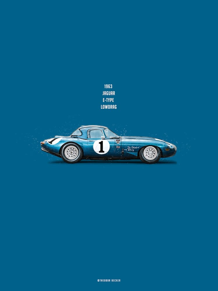 Cars in Colors, Jaguar E-Type Lowdrag