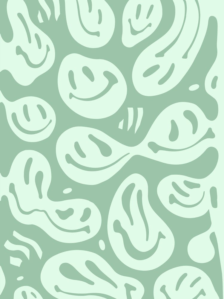 Melted Happiness Minty Fresh Green