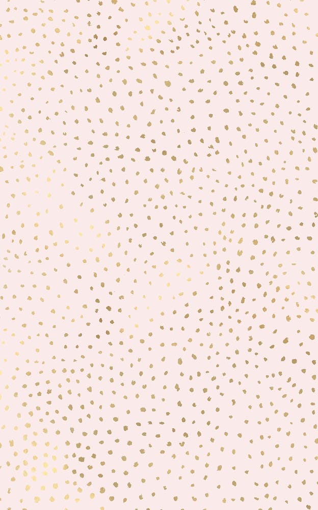 Dotted Gold And Pink