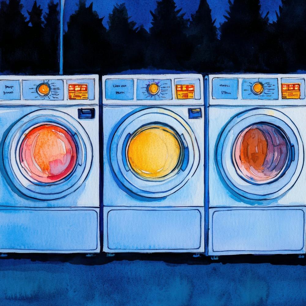 Three Washing Machines