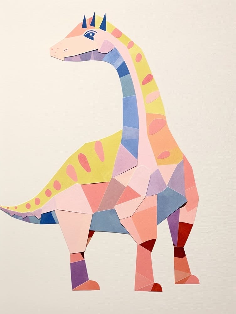 Nursery Dinosaur Art Homalocephale 2