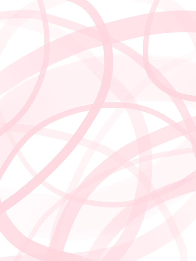 Pastell Pink Linien Muster Abstrakt Kunst, Romantisch Artprint