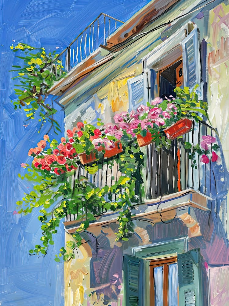 Balcony Painting In Catania 2