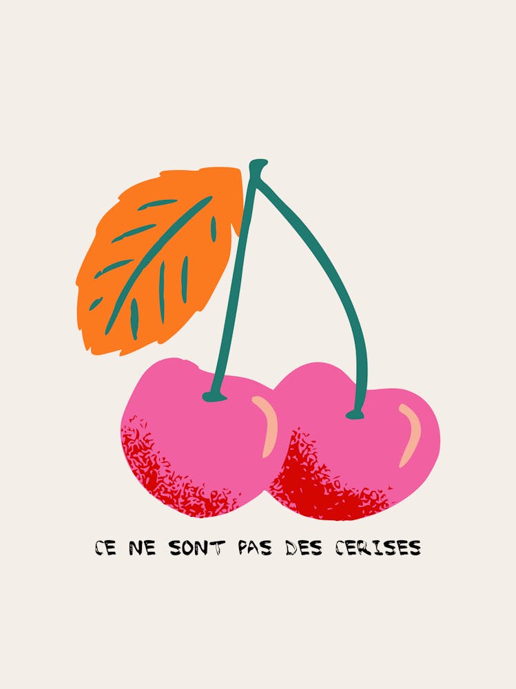 Ce ne sont pas des cerises