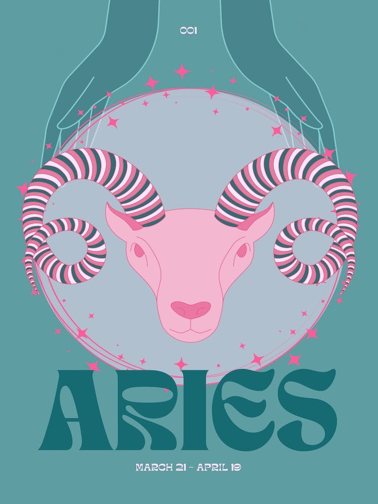 Teal Zodiac Aries