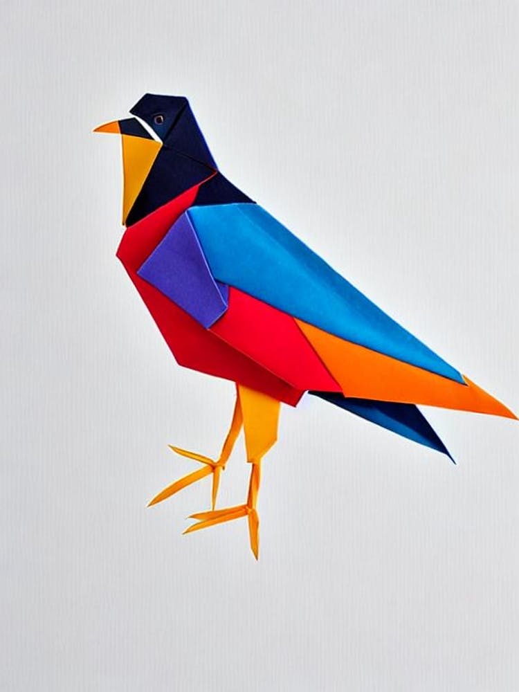 Harrier Origami Bird