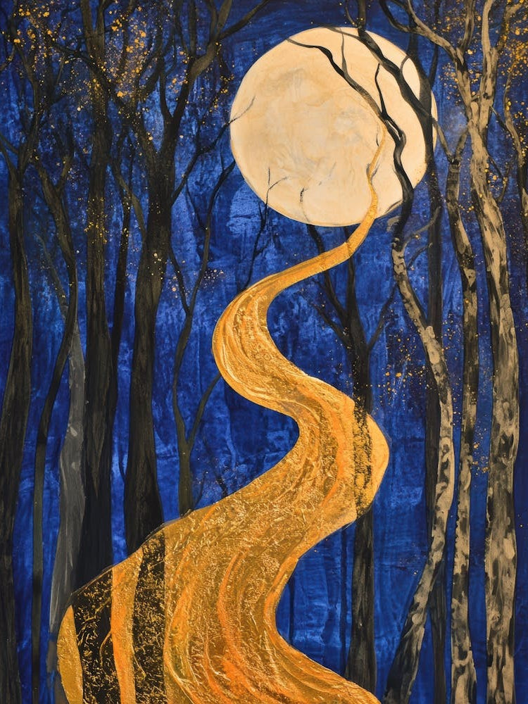 Full Moon In The Woods 2