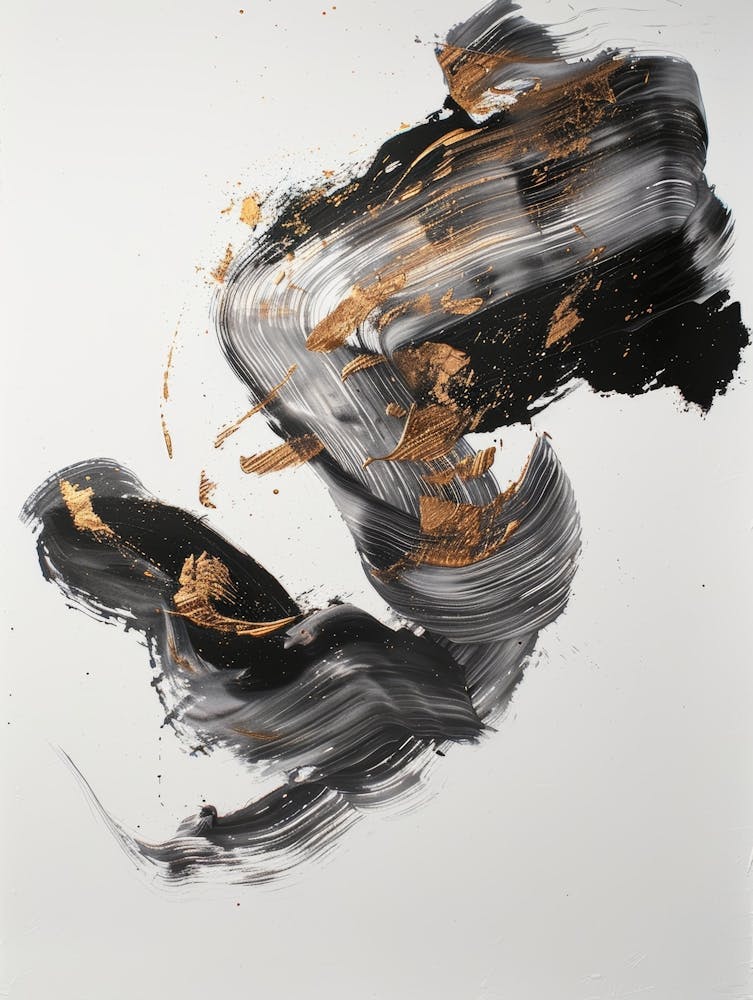 Gold And Black 57