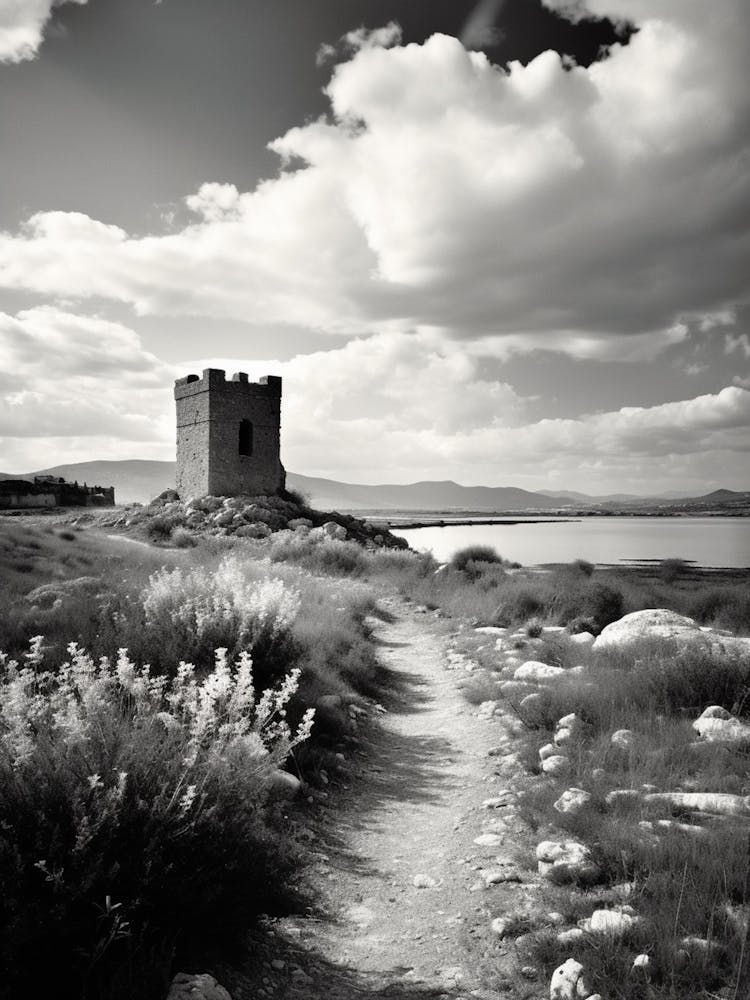 Olbia, Italy, Black And White Photography 2