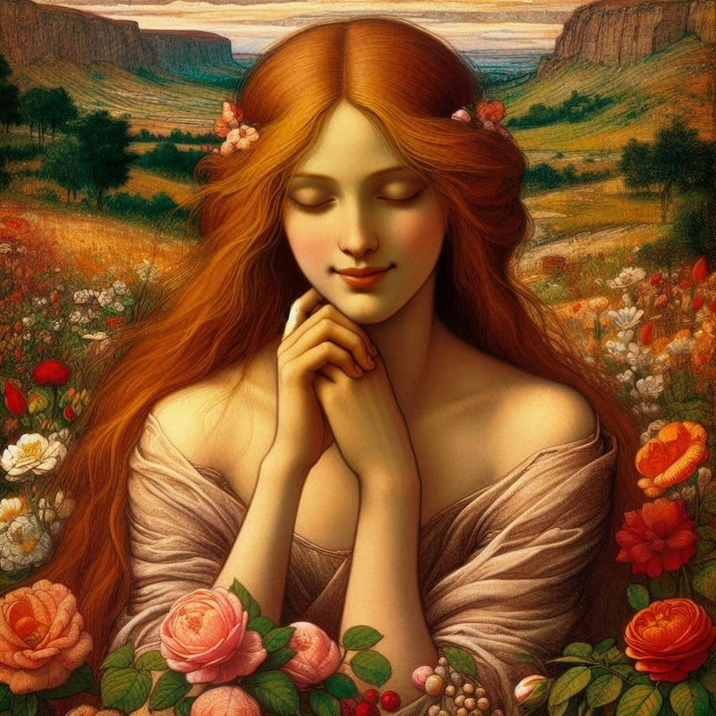 Girl In A Field