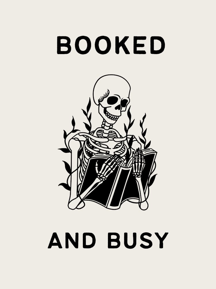 Booked and Busy | Vintage Retro Reading Bookish 1