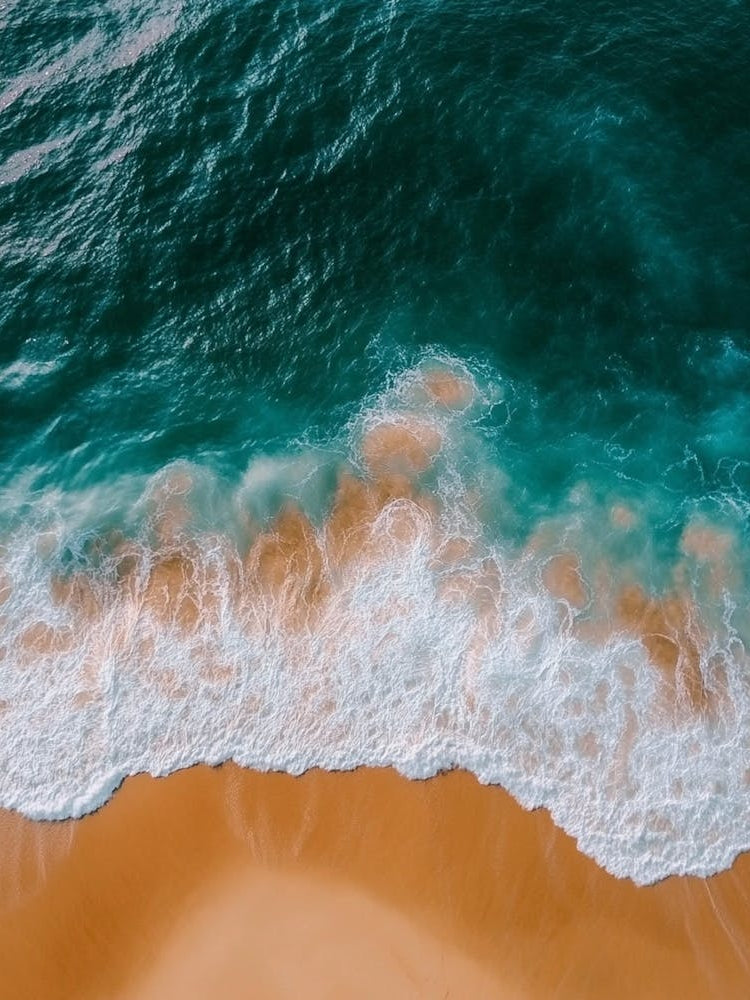 Aerial View Of A Beach 110