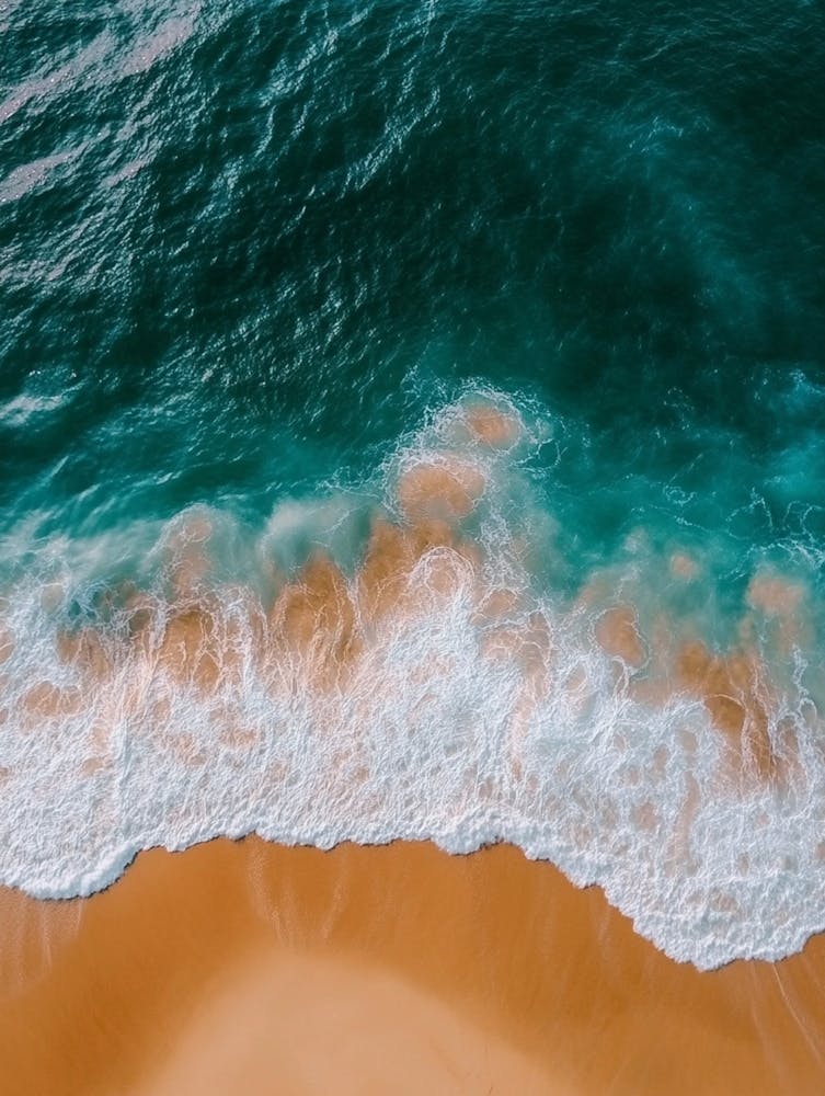 Aerial View Of A Beach 110