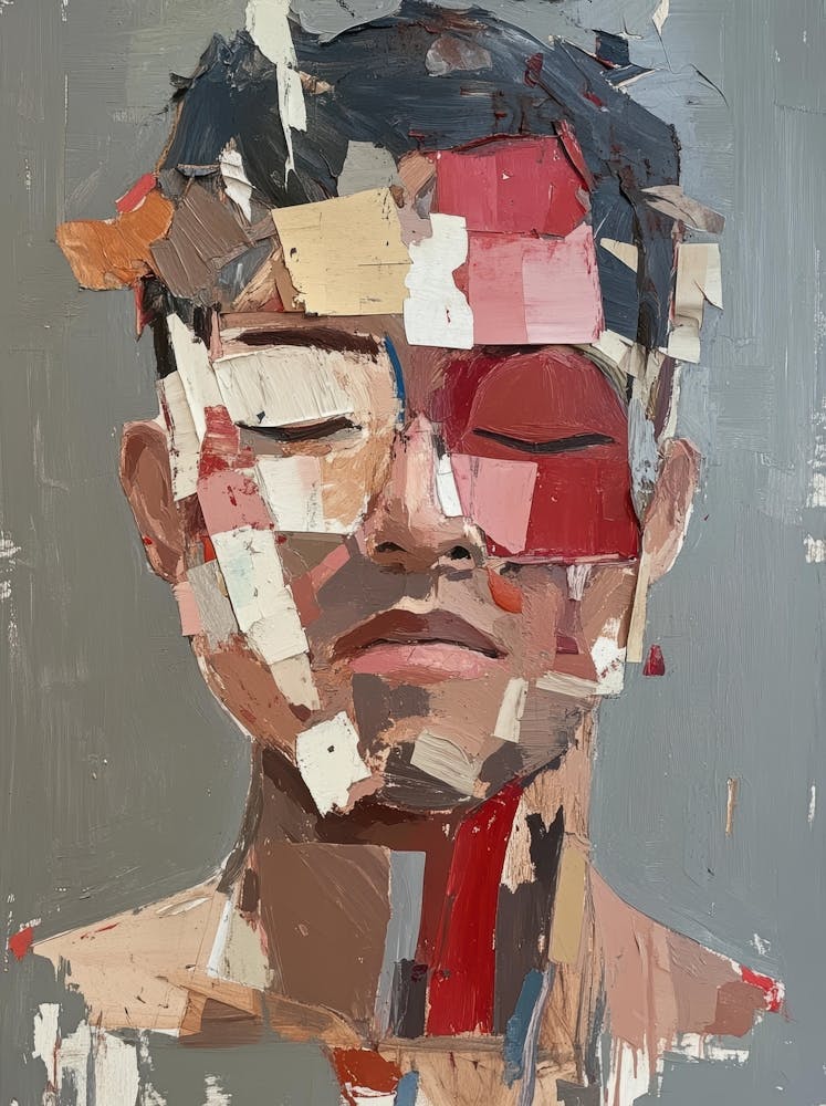 Man With A Broken Face 1