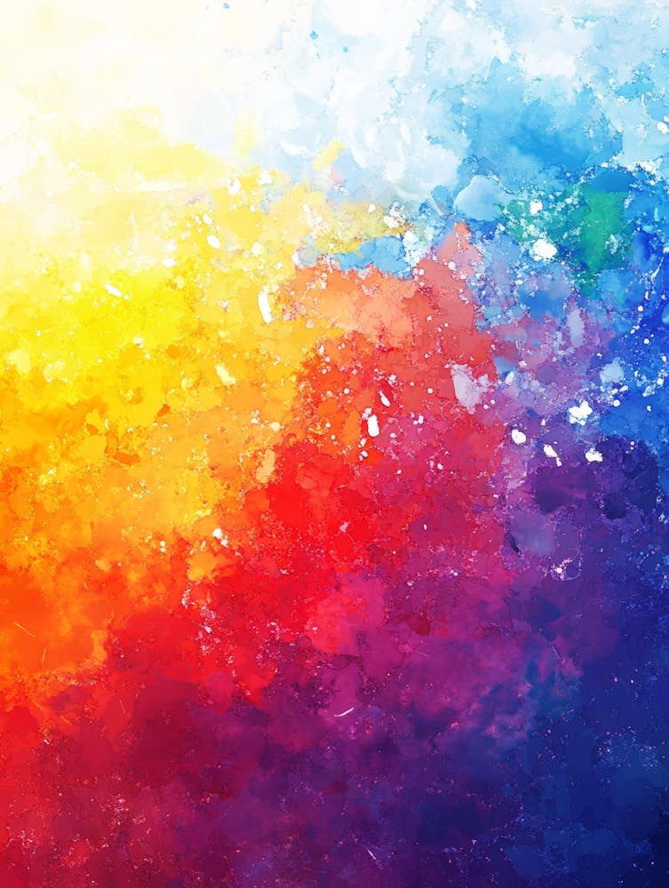 Abstract Watercolor Painting 79