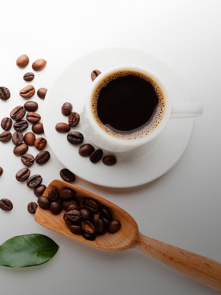 Coffee And Coffee Beans - coffee vintage poster, coffee poster