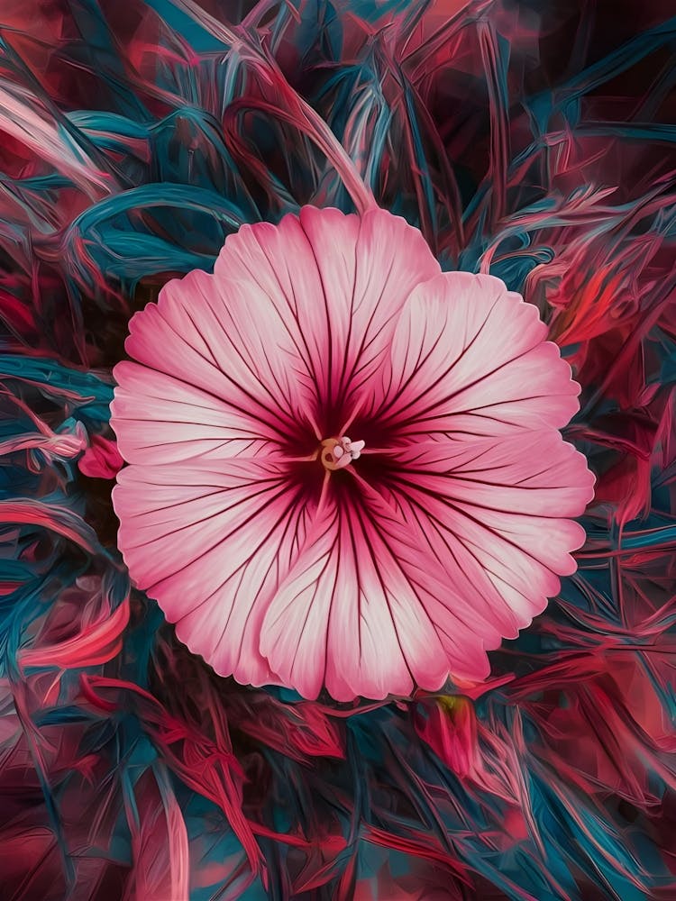 Pink Geranium Flower