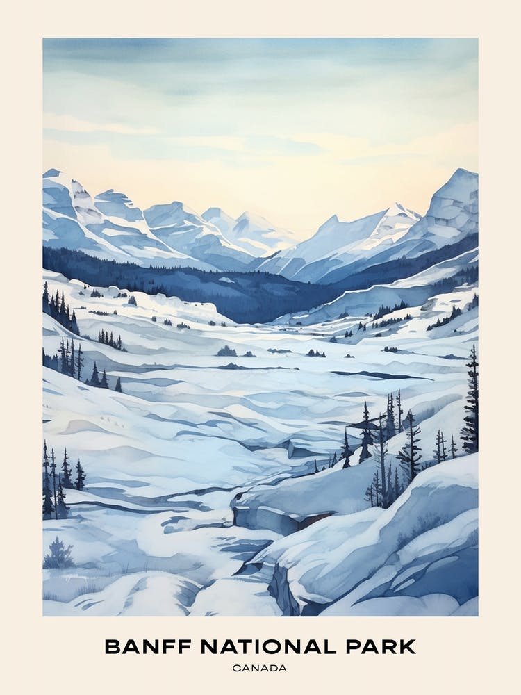 Banff National Park Canada 2 Poster