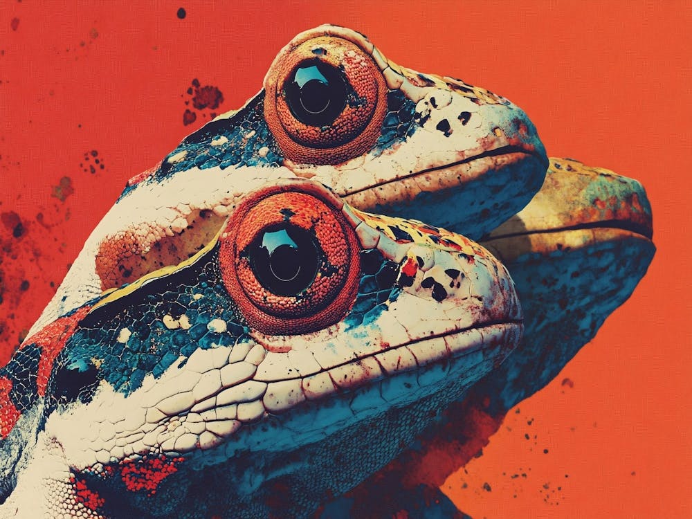 A Gang of Geckos Orange