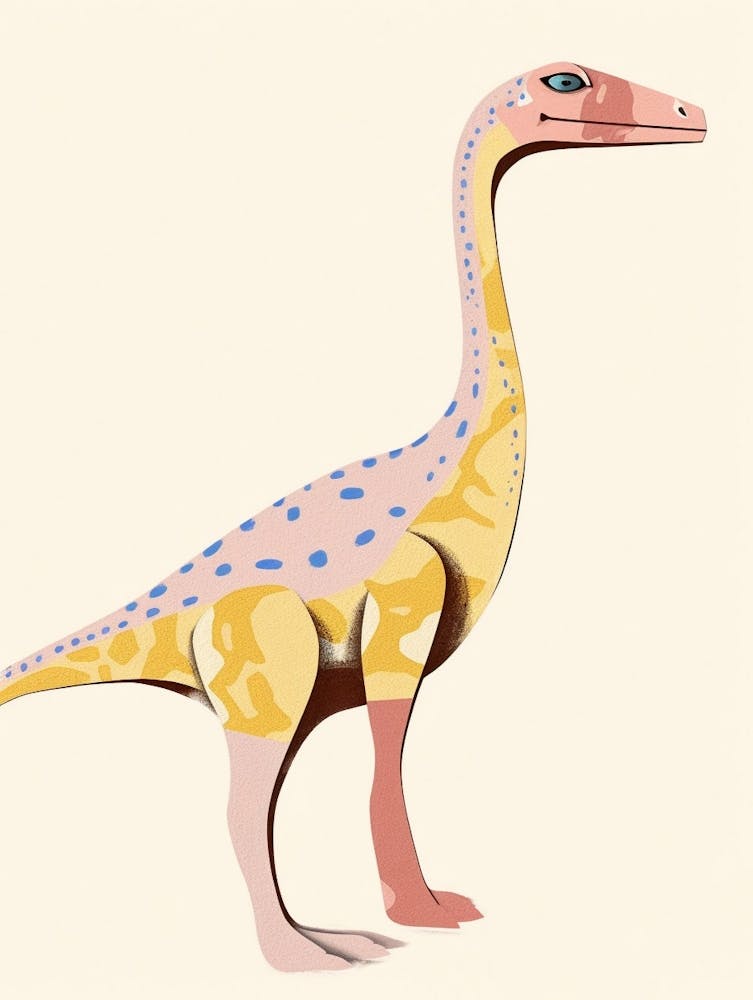 Nursery Dinosaur Art Coelophysis 2