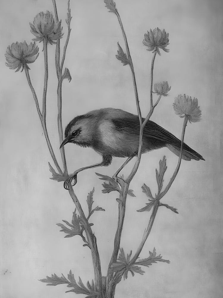 Bird On A Branch 3