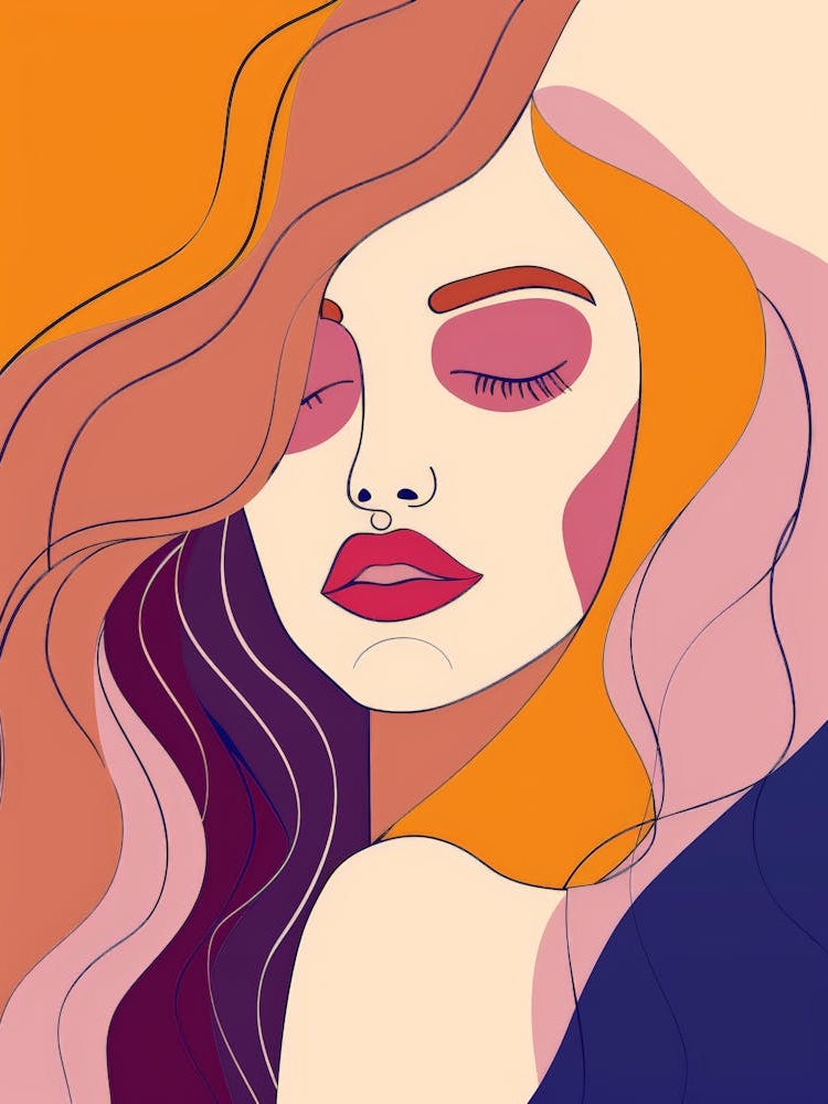 Girl With Long Hair 12