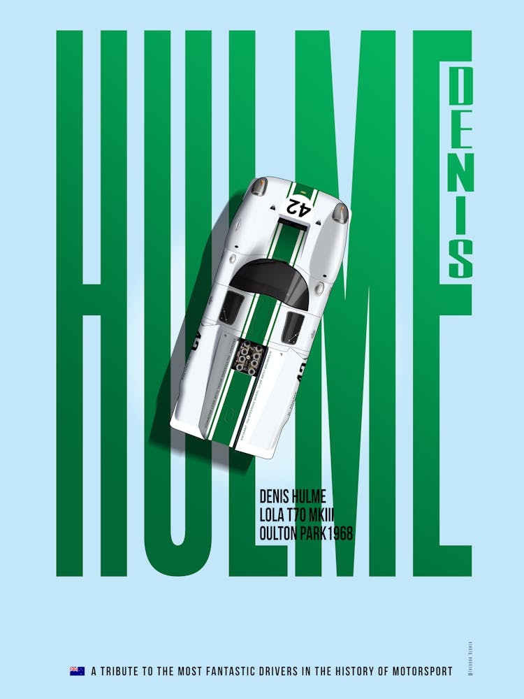 Denis Hulme Lola T70 Tribute