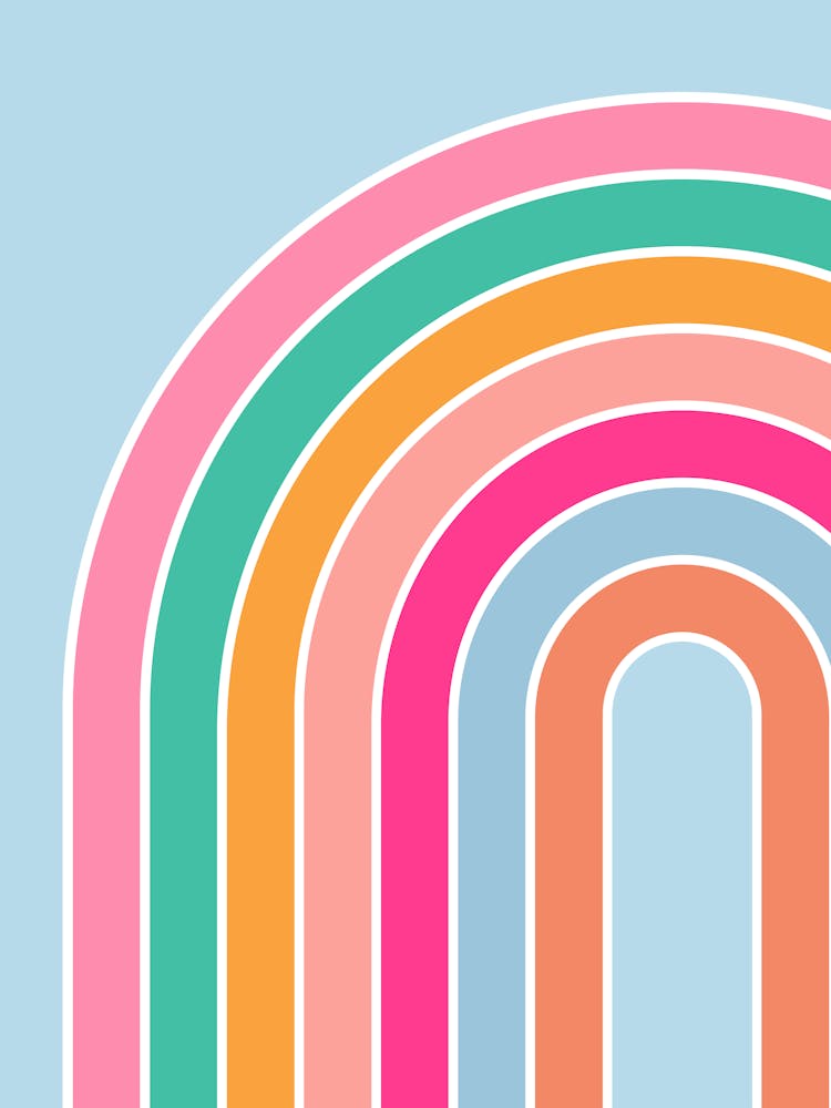 Rainbow Blue
