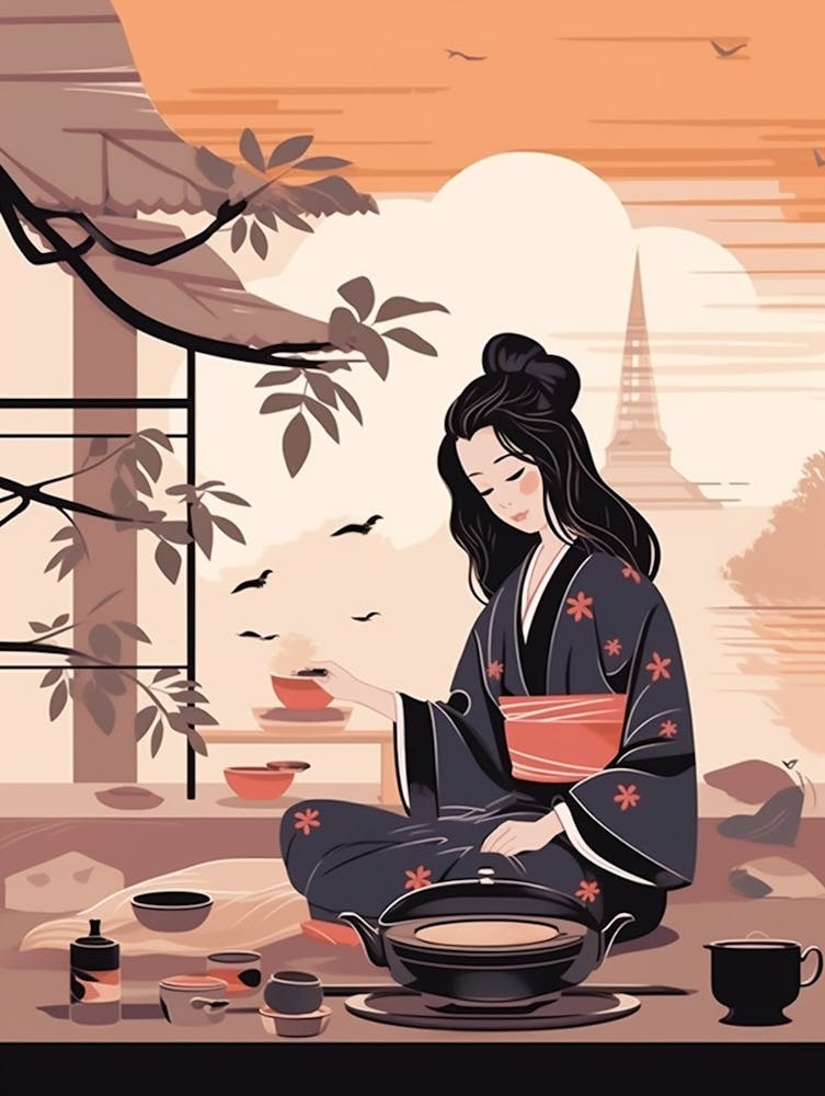 Tea Ceremony Japanese Style 1
