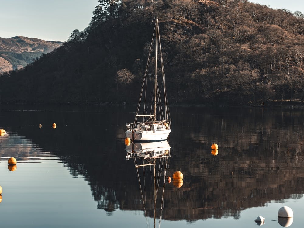 Sailboat On A Lake
