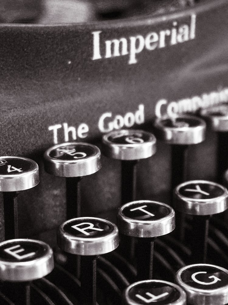 Vintage Old Typewriter