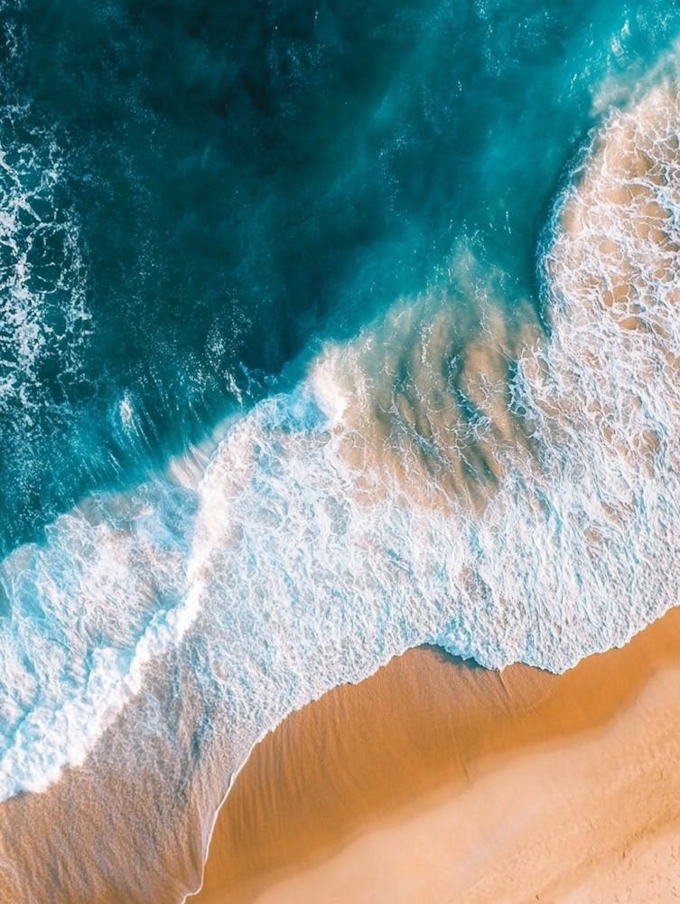 Aerial View Of A Beach 151