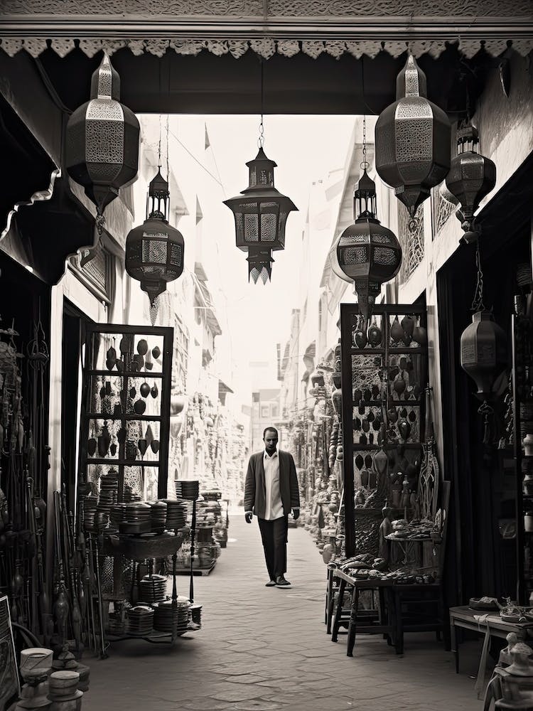 Marrakech, Morocco, Black And White Photography 2
