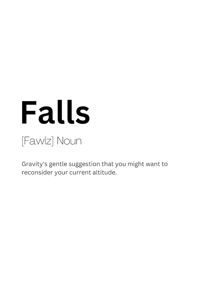 Falls Definition Meaning