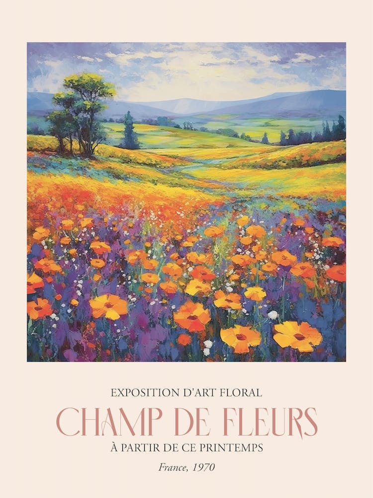 Champ De Fleurs, Florale Kunstausstellung 22