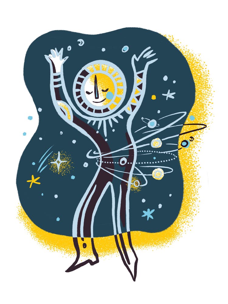 Sun Playing With Gravity