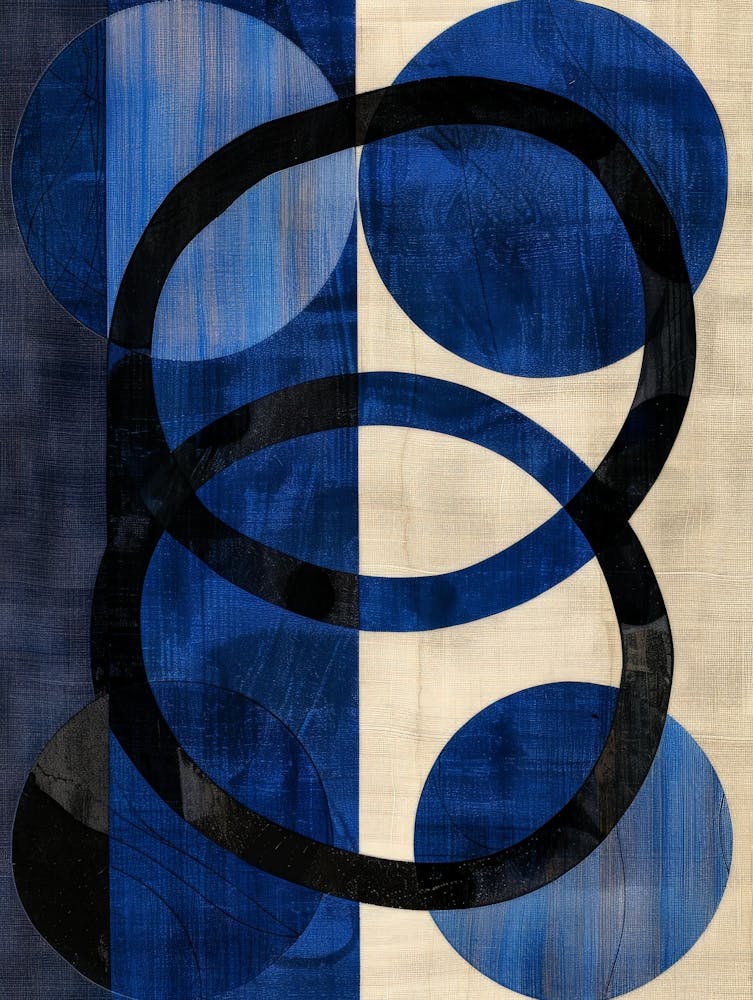 Blue Circles 31