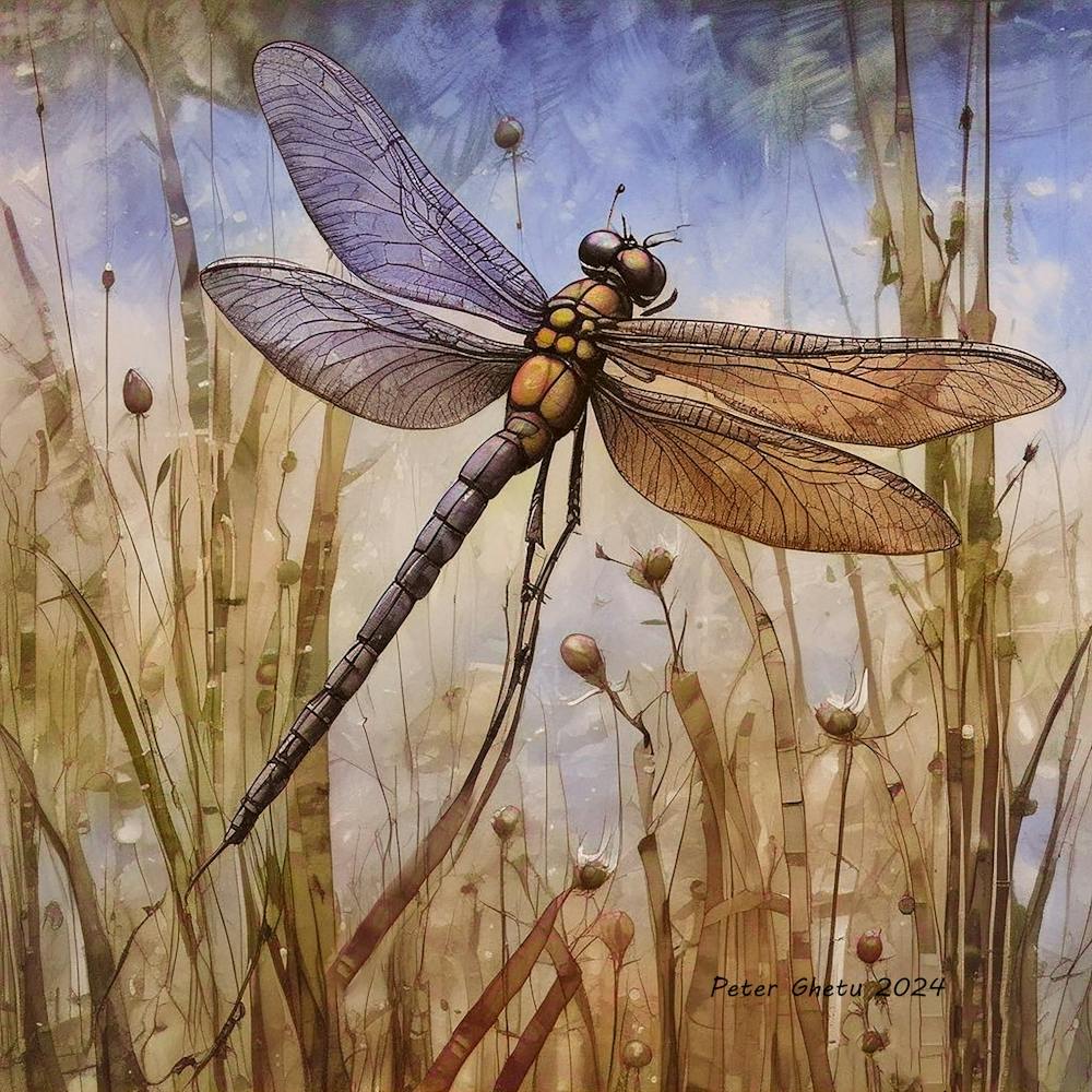 Dragon Fly By Peter Ghetu 2024