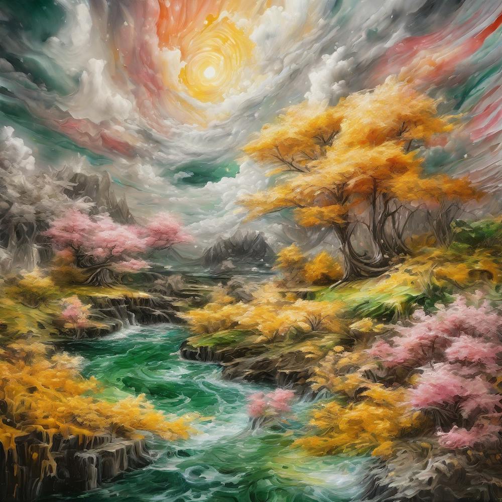 Blossoms In The Sky